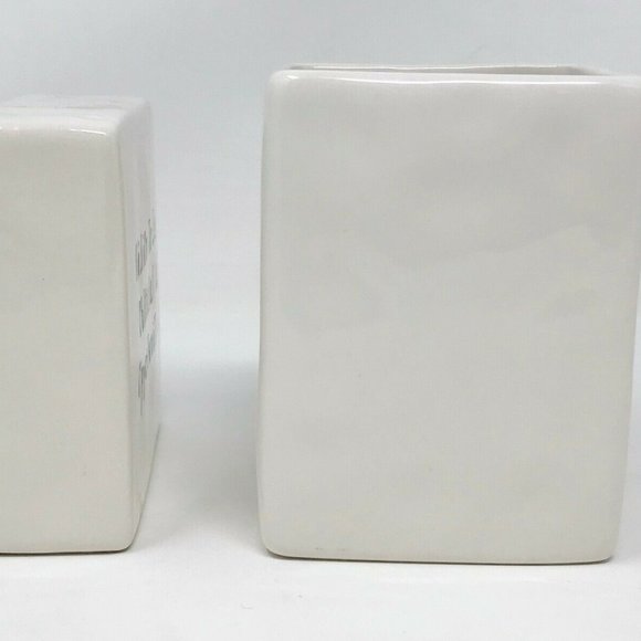 Lot of 2 Rae Dunn-Magenta-“FLAWLESS" Brush Holder - Picture 5 of 6